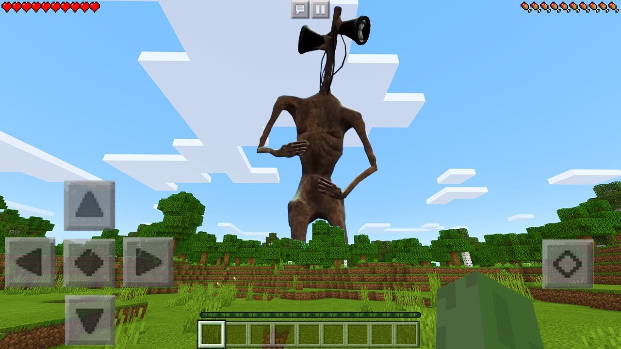 I Found SIREN HEAD in Minecraft Pocket Edition…